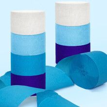 Zriyin Crepe Paper Roll Ribbon Streamer Tassel Birthday Wedding Party Décor