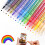 DEFNES18Colors Μόνιμοι Μαρκαδόροι, Στυλό με Λεπτή Μύτη & Μύτη με Πινέλο για Βιβλία 1