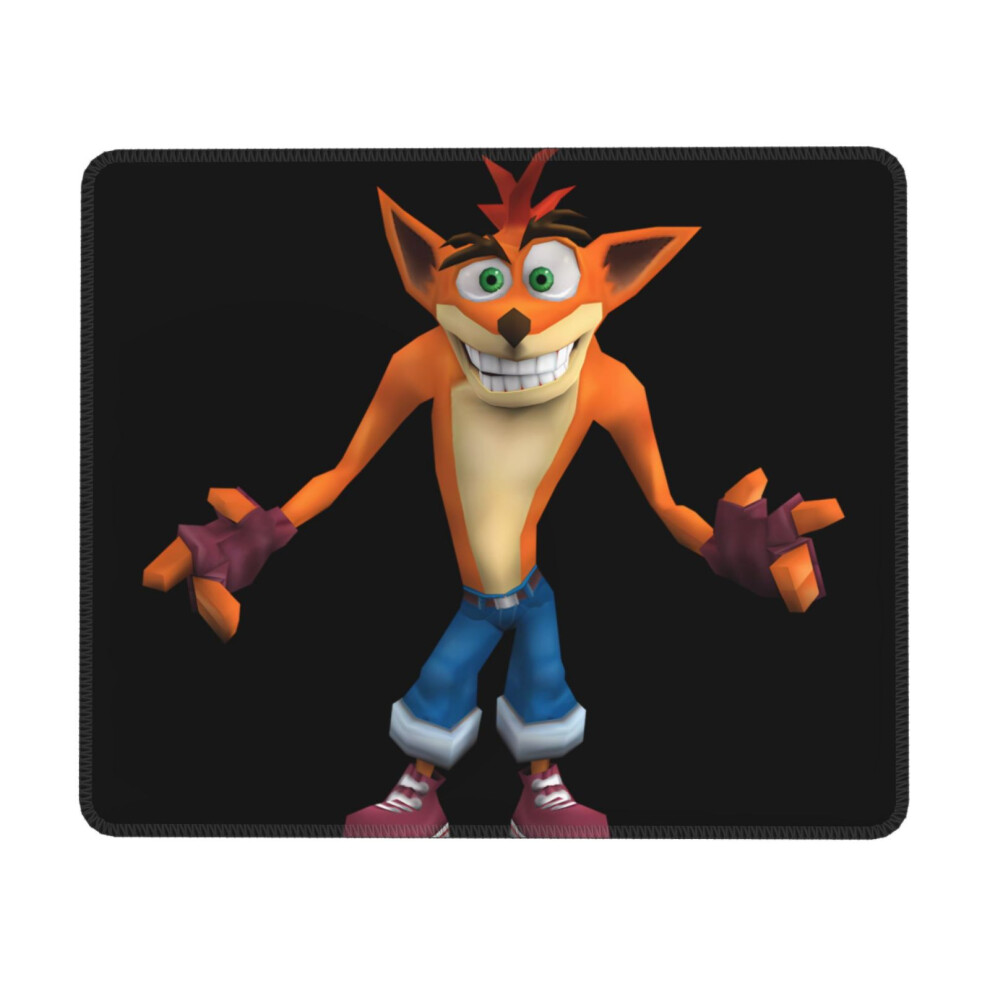 Crash Bandicoot Rubber Lock Edge Mouse Pad, Office Desk Pad, Writing Pad, Multi Code Game Pad Mouse Pads For Computers Laptop Mouse Mouse Pad 9395123016870