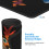 Crash Bandicoot Rubber Lock Edge Mouse pad, Office Desk pad, Writing pad, Multi Code Game pad Mouse Pads for Computers Laptop Mouse Mouse Pad 4