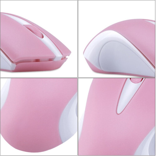 1Pc Wireless Mouse Computer Accessories Mouse Mouse Smart Mouse Girl Mouse 1