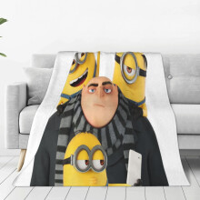 Ich – Einfach unverbesserlich Decke, Überwurf, Bettwäsche, Zimmerdeko, Flanelldecke für Bett und Sofa, 127 x 102 cm