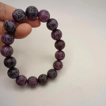 Pulseira estilo boêmio com pingente de leão esculpido em madeira Bodhi de 12 mm, acessório para bijuteria DIY e presente perfeito.
