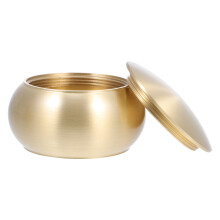 Piccolo contenitore in rame, organizer per pillole, teiera, contenitore da cucina, portatile, puro