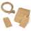 Geldscheine mit Schnur, 100er-Packung, Beige 1