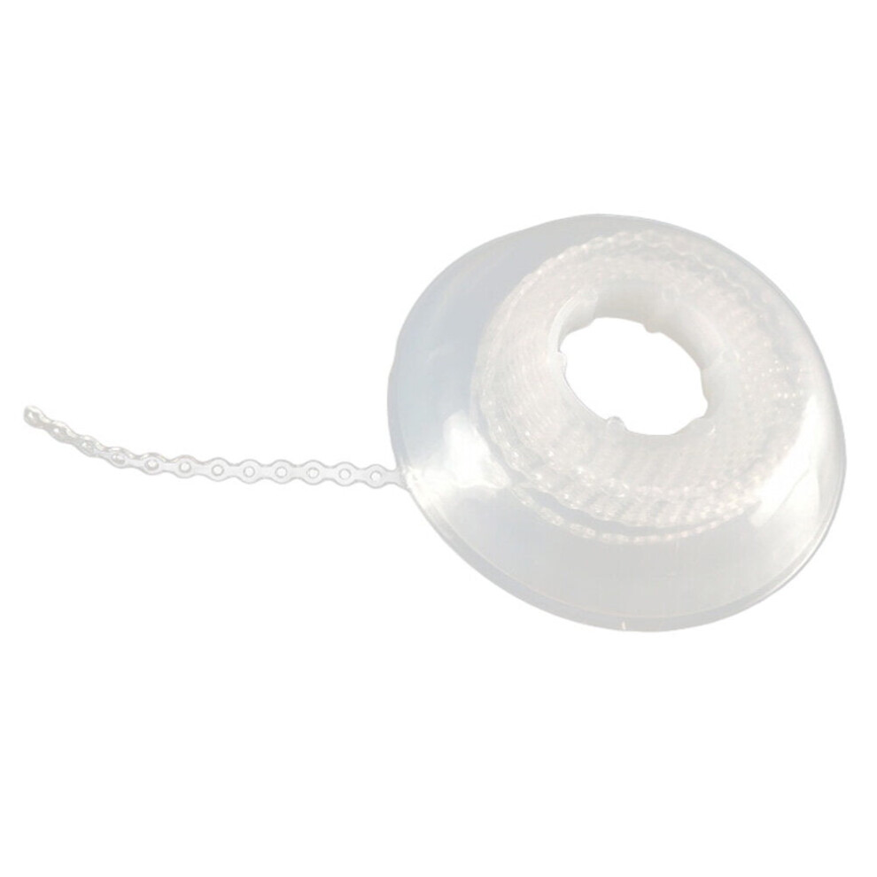 1 Roll Long Dental Chain Rubber Continuous Transparent Chains Clear for Orthodontics