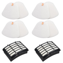 Filterset för Shark CU512, CU530, CU500Navigator Lift-Away XL upprätt dammsugare