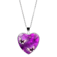 Ausyst Halskette für Damen, süße Schmetterlingskette, Acrylfarbene Schlüsselbeinkette, Schmuck für Damen im Angebot