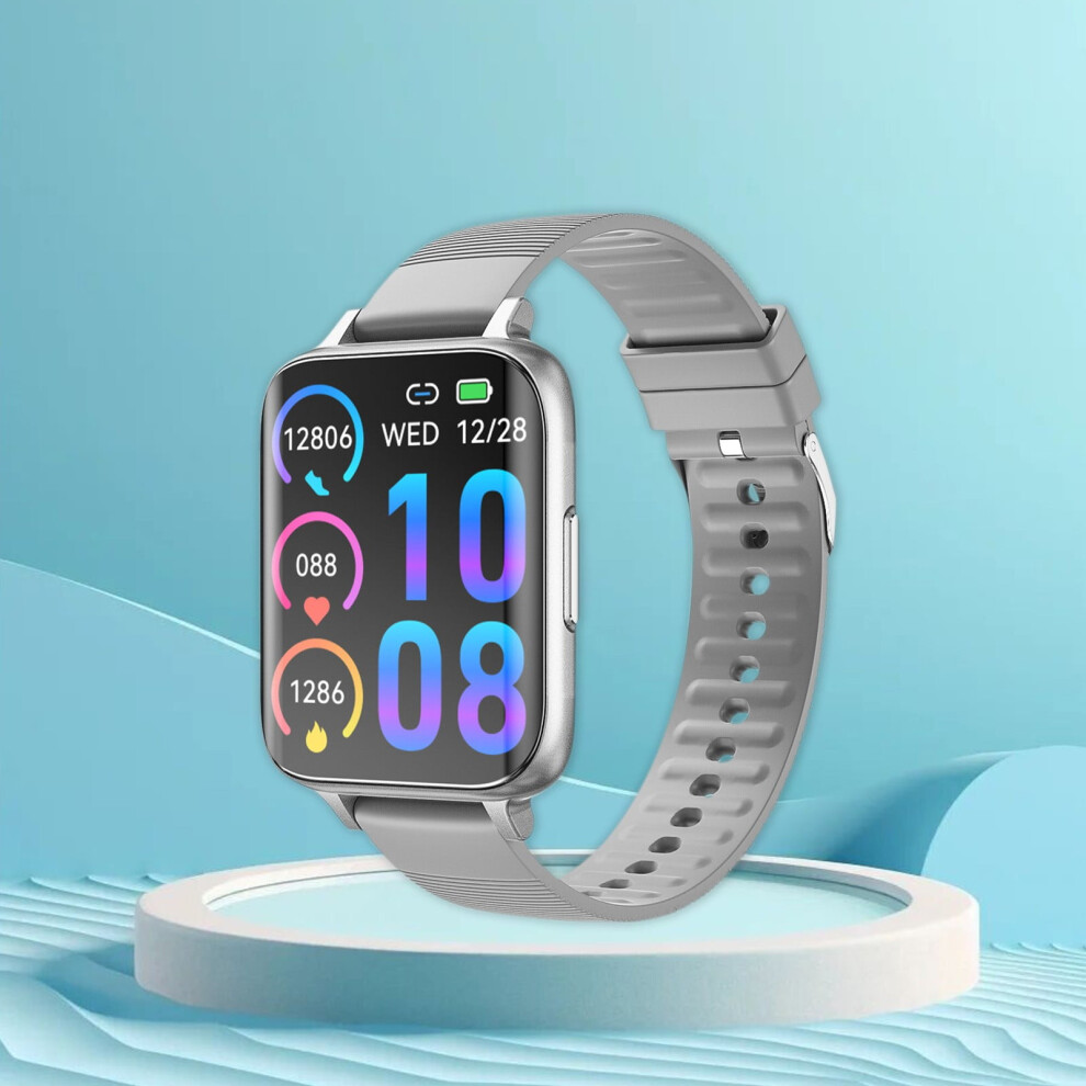 Od1 Smart Sports Watch: Hd Display, Advanced Bluetooth Calling, Long Battery Life, Custom Dial Patterns ( ) Silver 9395123767499
