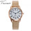 VOSS Jewelry Γυναικείο Ρολόι με Δερμάτινο Λουράκι Quartz και Αναλογικό Μπρασελέ, 1