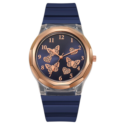Ρολόι Joykith Sleek Minimalist Fashion με λουράκι και καντράν, γυναικείο, με χαλαζία και