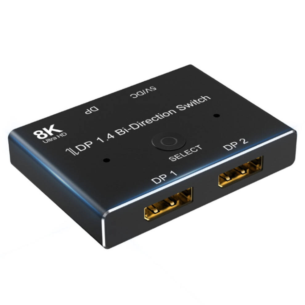 Metal-Cased 8K 30Hz Hdmi Switch Splitter For Enhancing Av Setup Flexibility In Professional Studios 9395123769615