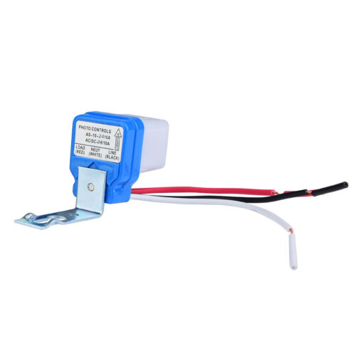 Sensor de Control de Luz - Automatic On/Off Switch, Street Light Switch AC12V/24V/110V/220V10A1Pc (24V)