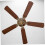 Replacement Ceiling Fan Blades and Arm Brackets Universal Fit Quick Installation Solid Finish 4