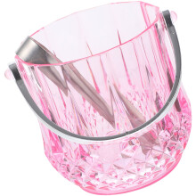 Decorative Ice Bucket Large-capacity Ice Cube Bucket Portable Ice Container Clear Bucket With Tong