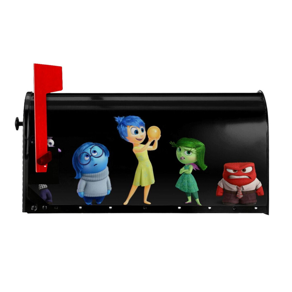 Inside Out Magnetic Mailbox Cover Garden Yard Home Decor For Outside, Decorative Outdoor Post Letter Box Wrap Decor Mail Wraps, 21X18 In 9071309712346