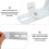 Bracket Curtain Support Ceiling Drapes Decorations Blinds for Windows Brackets Holder 4 Pcs 4