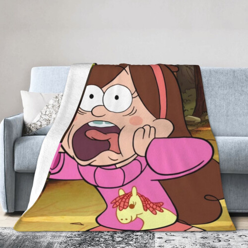 Κουβέρτα ξενοδοχείου Gravity Falls, κουβέρτα Anime για κρεβάτι, κουβέρτα καναπέ,