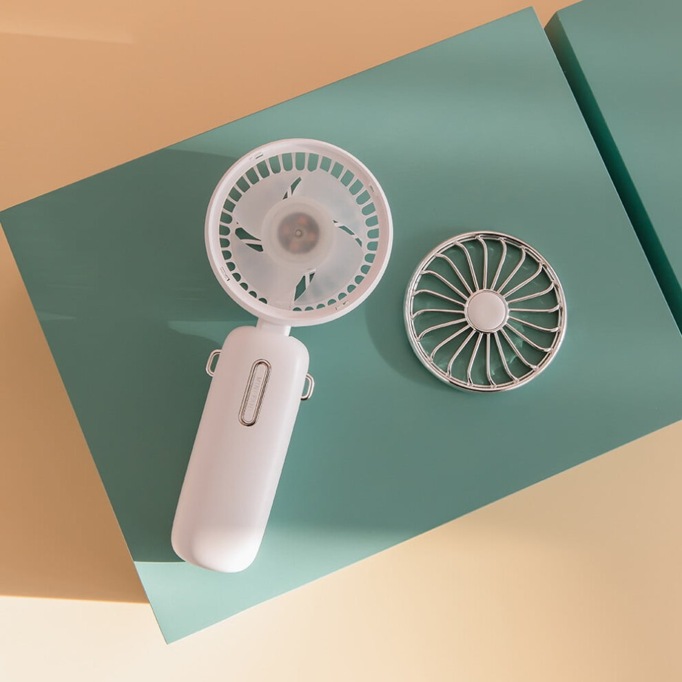 Aurigate Mini Portable Fan Rechargeable Handheld Usb Fan With Strong Wind Mini Mute Portable Electric Fan 9425574811950