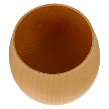 Sake-Glas aus Massivholz, schlichte Kaffeebecher, Tassen für chinesischen Tee, Espresso, Wasser, Haushaltsgeschirr