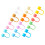 Lot de 36 embouts de paille en silicone réutilisables. 2