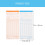 for Employees Weekly Attendance Punch Microcomputer Record Double-sided Paper Office 4