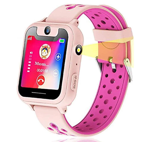 HAOAN Kids smartwatch, αδιάβροχο ελαφρύ παιδικό ρολόι σιλικόνης με οθόνη αφής και κάμερα,