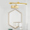 Bathroom Vanity Lights 15.7" Over Mirror (9W Golden) 3