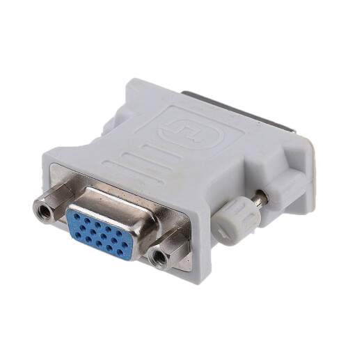 DVI-D-Stecker auf VGA-Buchse Adapter (DVI24+1Pin)
