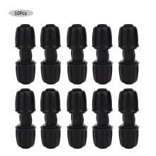 DEWIN Connecteurs de raccord pour Goteo, Connecteur d'eau Recto Accessoire de raccord pour Goteo de jardin pour Manguera de PE de16mm (10Piezas)
