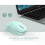 Mouse wireless Seenda 2.4G USB con ricevitore USB, portatile, verde menta, mini mouse sottile per PC, computer, tablet e laptop. 2