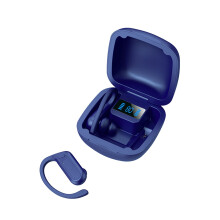 EQWLJWE A10 Bluetooth sportheadset met oorhaak en digitaal display, oplaadbox, Bluetooth headset, vakantieaanbieding