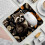 Τετράγωνο Mousepad σε σχήμα κινουμένων σχεδίων Coon Leaf, ύφασμα Mousepad υπολογιστή με βάση 2