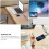 Hub USB a 6 porte e convertitore video Sexagesimo per laptop/tablet 2