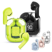 SUSUchens Bluetooth-compatibele gaming-oordopjes, draadloos in-ear, automatisch koppelen, lage latentie, ruisonderdrukking, stereogeluid, sportieve
