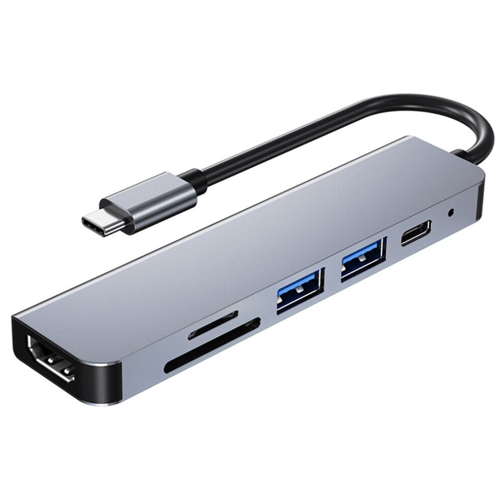 Sexagesimo 6-Port Usb Hub & Video Converter For Laptop/Tablet 9425574815521