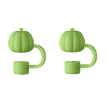Tahtuvzn Kitchen Gadgets Clearance! 2pc Pumpkin Straw Cover Dirt Cap Decoration Personalized Pumpkin Shape Decoration Straw Cup, Home Gift
