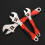Adjustable Wrench Set Professional: 4PCS Crescent Wrenches Maintenance Tool Kit 4
