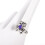 Guangmc Cute Frog Mood Ring Stackable Animal Jewelry Gift 3