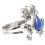 Guangmc Cute Frog Mood Ring Stackable Animal Jewelry Gift 6