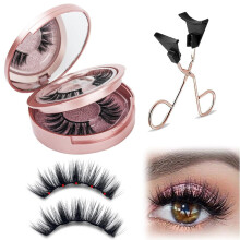 EIGTHTAIL Bellaire Lashes, Natural Look, Reusable & Waterproof, No Glue or Liner Needed, Easy to Wear, compatible with Baybella Eyelashes