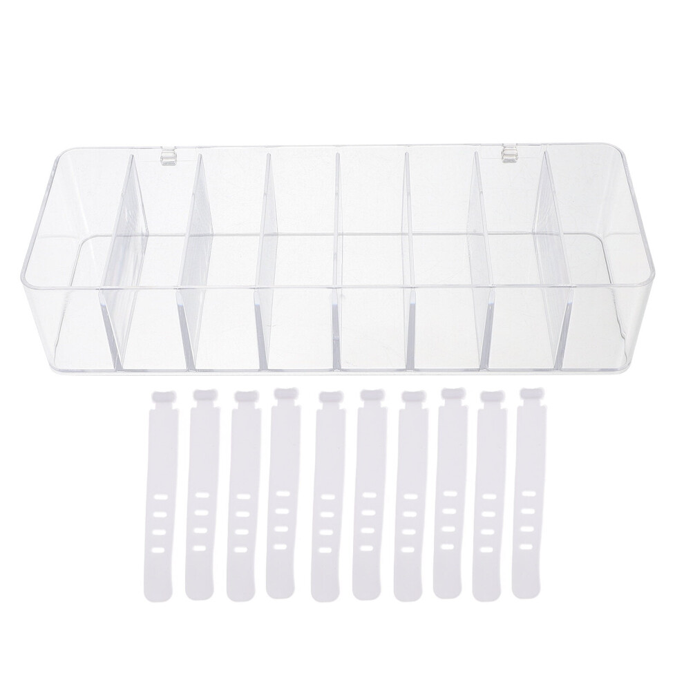 1 Set Cable Management Box Charger Management Box Storage Bin With Cable Ties 9083649997833