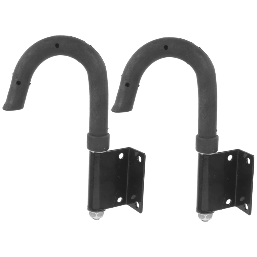 2Pcs Heavy Duty Extension Ladder Roof Hooks For Outdoor Work And Roof Safety 9113335045712