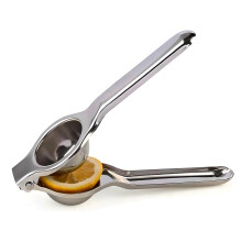 Manual Citrus Juicer Stainless Steel Lemon Squeezer Heavy Duty Handheld RustResistant Dishwasher Safe