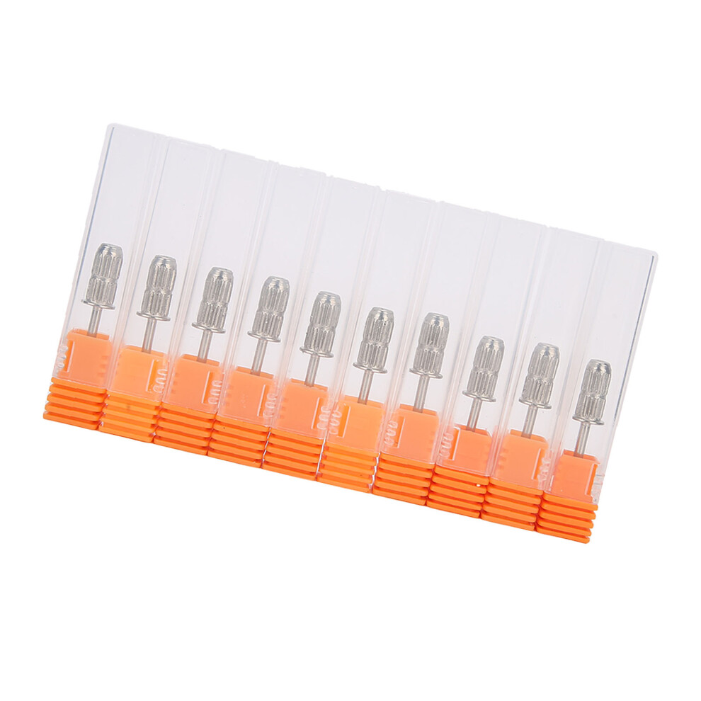 Silver 10Pcs 2.35Mm Nail Mandrel Sanding Bands For Electric Manicure Drill