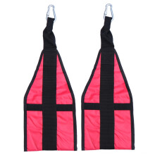 Ab Straps for Pull Up Bar with ComfortFit ExtraWide Nylon and Stainless Steel Hooks