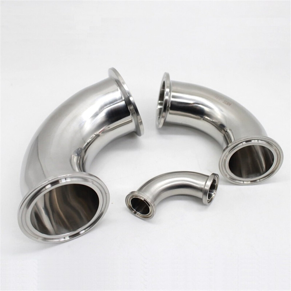 Ss304 Stainless Steel 90 Degree Ferrule Elbow 45Mm Ferrule 64 Leakresistant Corrosion 9164114656704