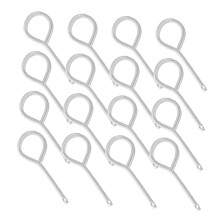 30pcs Fire Extinguisher Pull Pins Stainless Steel Safety Lock Replacement for Emergency Equipment