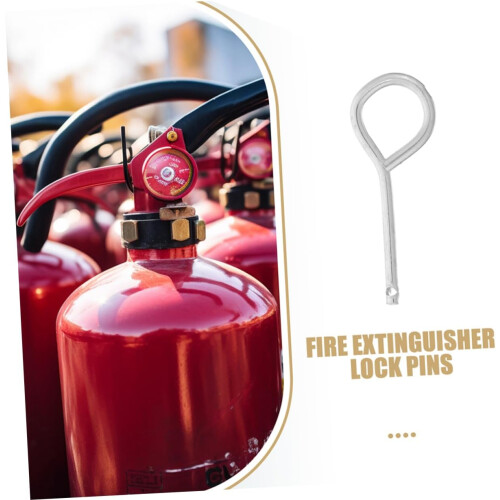 30pcs Fire Extinguisher Pull Pins Stainless Steel Safety Lock Replacement for Emergency Equipment 2
