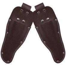 Pruning Shears Leather Case Scissors Set Tool Bags Gardening Tools Pliers Holder 2 Pcs